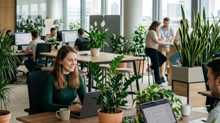 Die Top 5 Pflanzen im Büro für ein gesundes Arbeitsklima